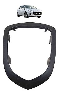 Moldura Alavanca Marcha Automatica Peugeot 408 2011 A 2018 Preto Lisa
