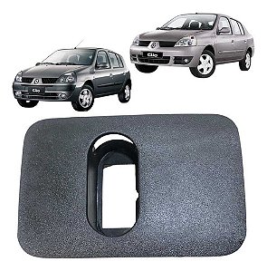 Moldura Botão Desembaçador Renault Clio 2006 2007 2008 2009