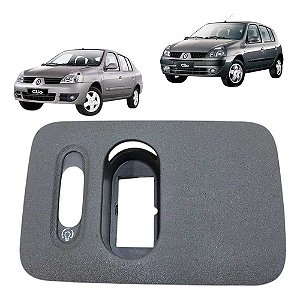 Moldura Botão Reostato E Desembaçador Clio 2005 2006 2007