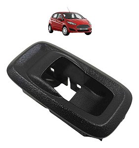 Moldura Botao Vidro Eletrico Ford New Fiesta 2013 2014 2015