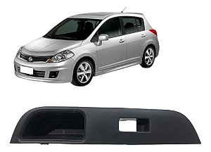 Moldura Botao Vidro Traseiro Direito Nissan Tiida 2010 2011