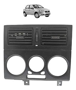 Moldura Central Difusor De Ar Fiat Palio Siena 2008 A 2012