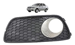 Moldura Farol Milha Direito Fiat Palio Siena 2005 A 2008