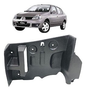 Moldura Forro Lado Direito Porta Malas Clio Sedan 2005