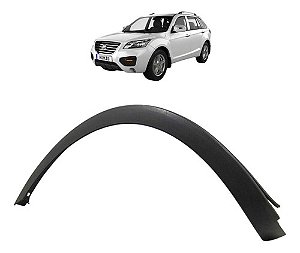 Moldura Friso Paralama Traseiro Direito Lifan X60 2012 A 18 Preto