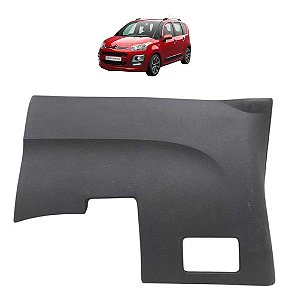 Moldura Inferior Volante Citroen C3 Picasso 2011 2012 A 2016 Preto Lisa