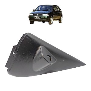 moldura Interna Retrovisor manual esquerdo Vw Gol G2 1999
