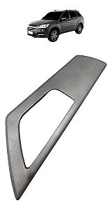 Moldura Maçaneta Interna Dianteira Esquerda Lifan X60 Prateado Dianteira