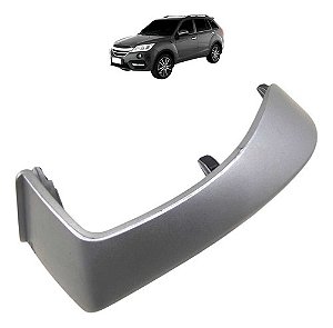 Moldura Multimídia Lado Esquerdo Lifan X60 2012 2013 A 2018 Prateado