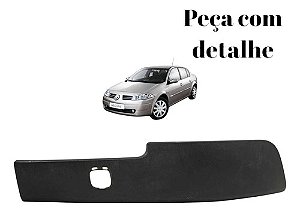 Moldura Parachoque Dianteiro Lado Direito Megane 2006 A 2012 Preto