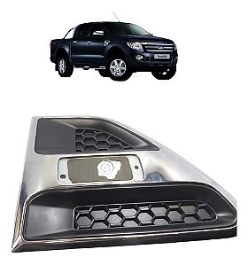 Moldura Paralama Lado Esquerdo Ford Ranger 2013 2014 A 2016 Cromado