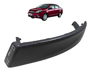 Moldura Puxador Porta Dianteira Direita Grand Siena 12 A 21 Preto