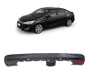Moldura Spoiler Parachoque Traseiro C4 Lounge 2014 A 2019