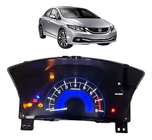 Painel De Instrumentos Honda Civic 2012 2013 2014 2015 2016 Preto