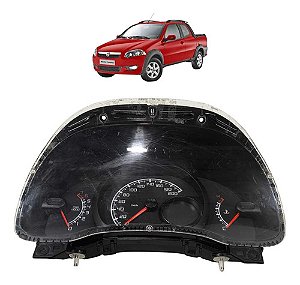 Painel Instrumentos Fiat Strada 2013 2014 2015 2016 51993691 Preto