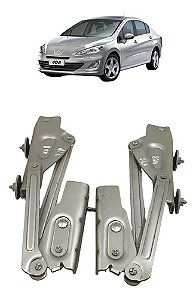 Par Dobradica Tampa Traseira Peugeot 408 2011 2012 A 2015