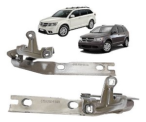 Par Dobradiças Capô Fiat Freemont Dodge Journey 2011 A 2016