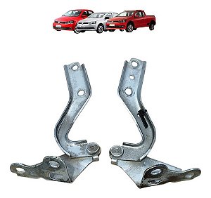 Par Dobradiças Capô Gol Voyage Saveiro G6 2013 A 2016