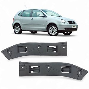 Par Guia Garra Parachoque Dianteiro Polo 2003 2004 2005 2006