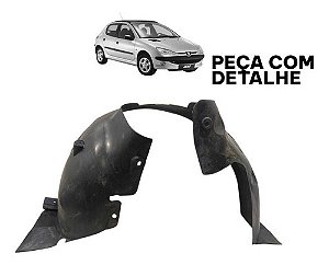 Parabarro Dianteiro Direito Peugeot 206 1999 2000 Á 2010