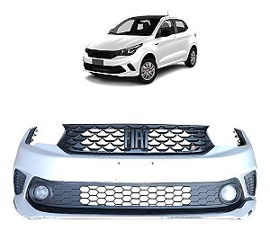Parachoque Dianteiro Fiat Argo 2017 2018 2019 2020 2021 2022 Branco
