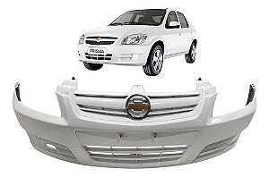 Parachoque Dianteiro Gm Celta Prisma 2007 A 2012 Original Branco