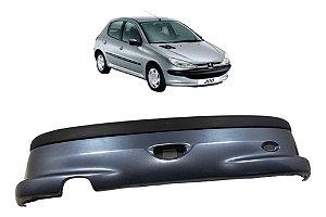 Parachoque Dianteiro Peugeot 206 1999 2000 2001 2002 Á 2010  Azul-turquesa