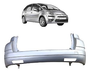 Parachoque Traseiro Citroen C4 Picasso 2009 2010 2011 A 2013