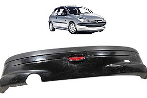 Parachoque Traseiro Peugeot 206 1999 2000 2001 2002 Ao 2008