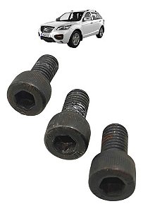 Parafuso Polia Bomba Direçao Hidraulica Lifan X60 2012 A 19 Preto