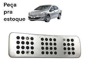 Pedal Descanso Pe Esquerdo Peugeot 408 2011 A 15 Automatico Prata