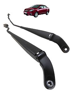Par Braço Limpador Parabrisa Fiat Grand Siena 2012 A 2019