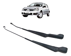 Par Braço Limpador Renault Clio 2006 2007 2008 2009 A 2012 Esquerdo