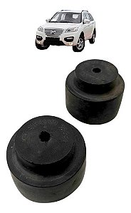 Par Bucha Suporte Superior Radiador Lifan X60 2013 2014 2015