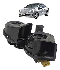 Par Buzina Com Suporte Peugeot 308 408 2011 2012 2013 A 2015