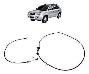 Par Cabo Abertura Capo Hyundai Tucson 2006 2007 2008 2009