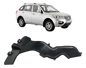 Protetor Gargalo Lifan X60 1.8 2013 2014 2015 2016 2017 Preto 2015