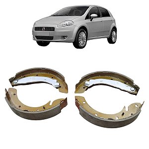 Jogo Sapatas Freio Traseiro Fiat Punto 2009 2010 2011 2012