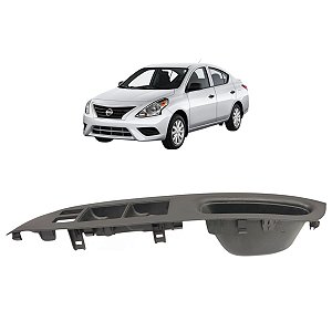 Moldura Botão Vidro Dianteiro Esquerdo Versa 2015 A 2019