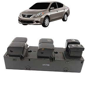 Comando Botão Vidro Elétrico Nissan Versa 2012 2013 2014