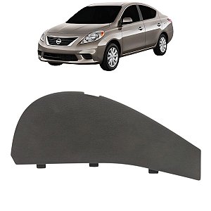 Acabamento Lateral Esquerda Painel Nissan Versa 2015 a 2019