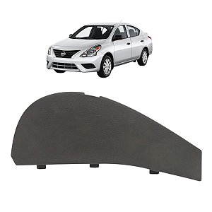 Acabamento Lateral Esquerda Painel Nissan Versa 2015 a 2019