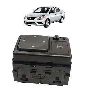 Botão Comando Retrovisor Elétrico Nissan Versa 2012 A 2019