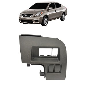 Acabamento Comando Botao Retrovisor Nissan Versa 2015 A 2019