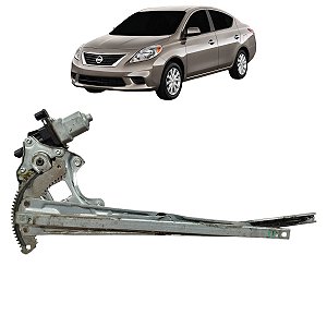 Máquina Vidro Elétrica Dianteira Esquerda Versa  2015 A 2019