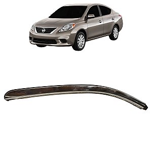 Pestana Friso Porta Traseira Esquerda Versa 2015 2016 A 2019 Prateado