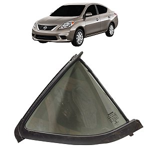 Vidro Fixo Traseiro Esquerdo Nissan Versa 2015 2016 A 2019