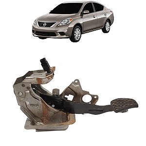 Pedaleira Pedal Freio Nissan Versa Manual 2015 2016 A 2019