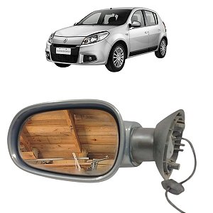 Retrovisor Eletrico Esquerdo Logan Sandero 2008 2009 a 2011