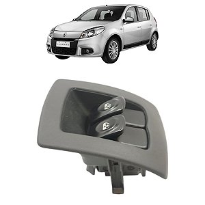 Botão Duplo Vidro Elétrico Renault Sandero 2008 2009 A 2011